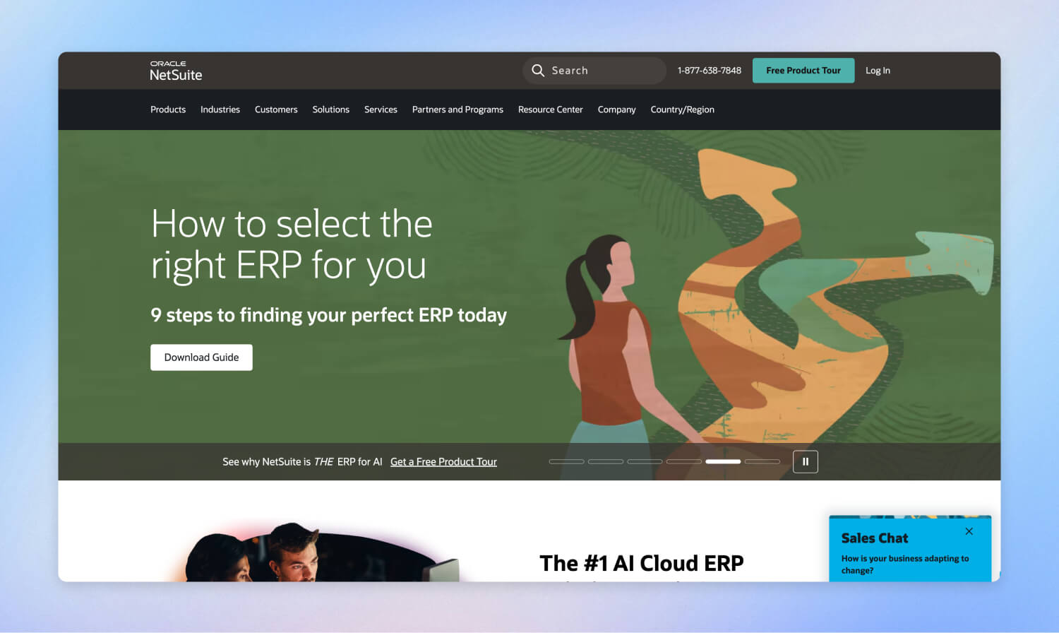 NetSuite ERP for enterprise B2B